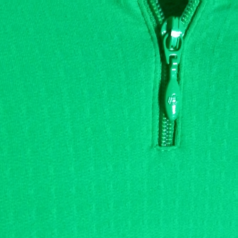 IBKUL Isleworth Ladies Polo Zip Mock Neck Green XS NWT - Picture 7 of 11